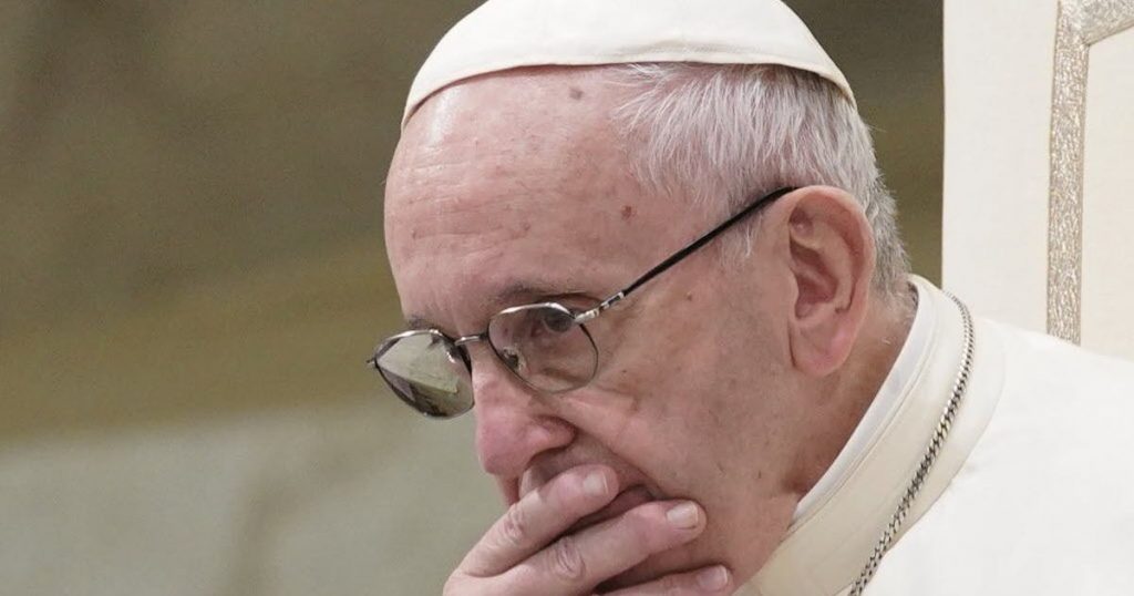 Pope Francis worried by recent development in Catholic Church