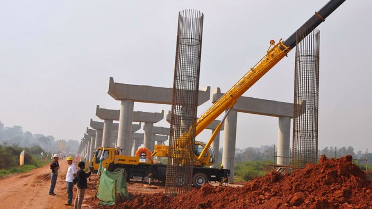Second Niger Bridge under construction