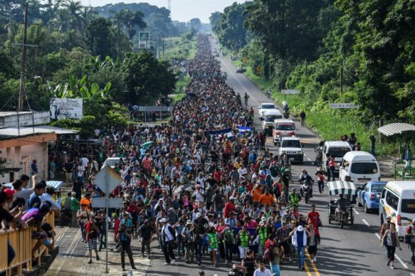 Honduran migrants marching to Trump’s America