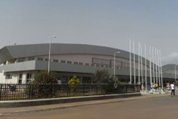 Lungi international airport in Sierra Leone