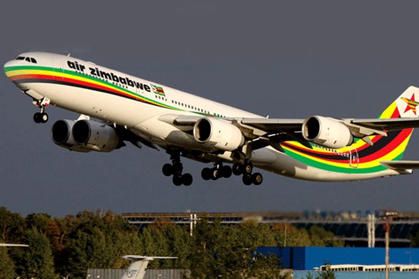 Air Zimbabwe passenger plane