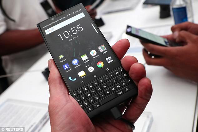 BlackBerry Key2 Android phone
