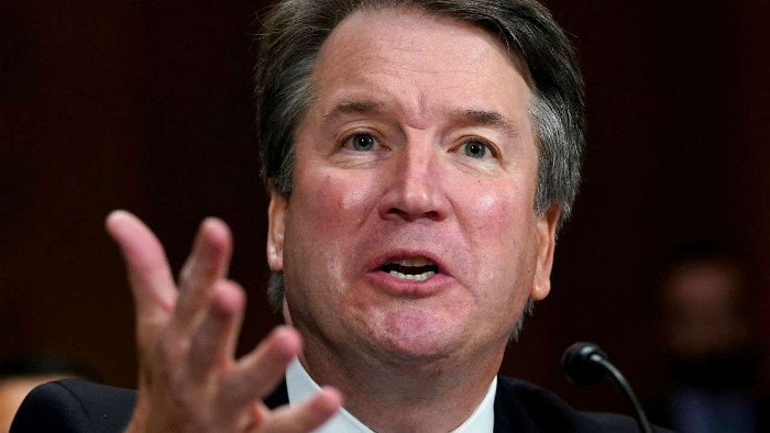 Brett Kavanaugh: confirmed as a justice of the Supreme Court by U.S. Senate, in spite rape allegations