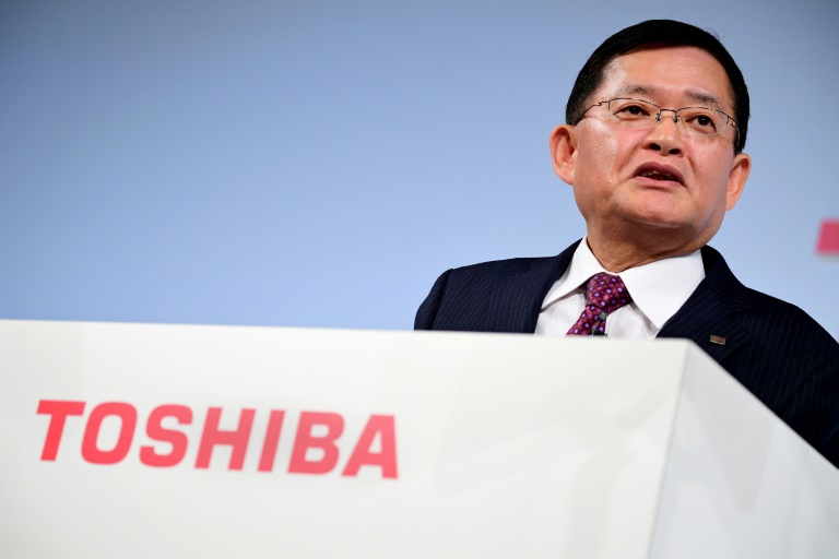 CEO of Toshiba, Nobuaki Kurumatani