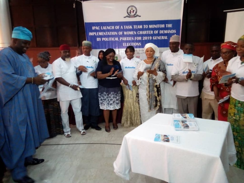 Inauguration of UNWomen and IPAC Task Team in Abuja