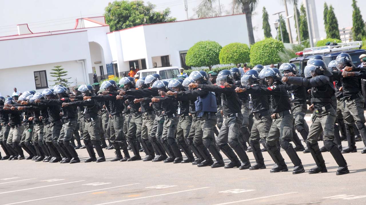 Men of the Nigeria Police