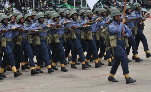 Naval officers getting set for operation “Ani-Oforifori"
