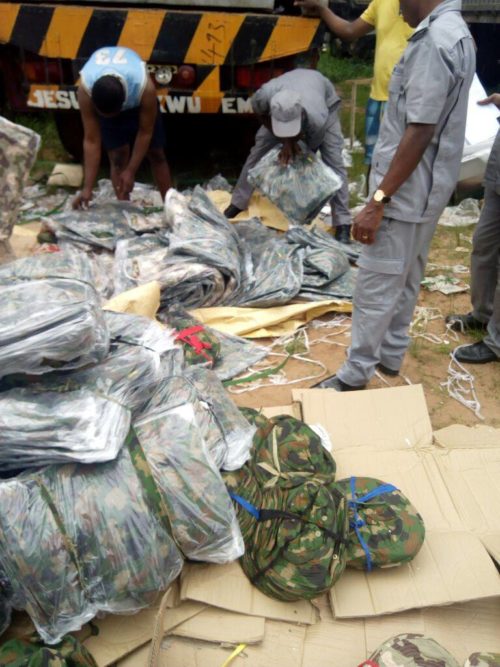 Customs confiscates 12 illegally imported exotic cars, contraband worth N240m