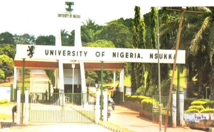 Main gate University of Nigeria Nsukka (UNN)