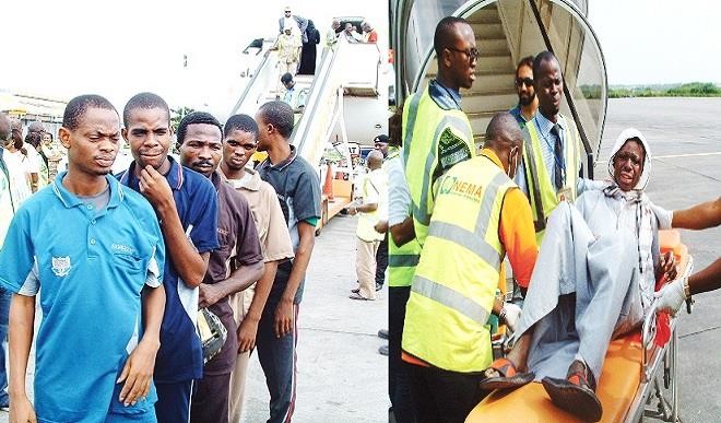 Migration: Nigerians deported from Libya