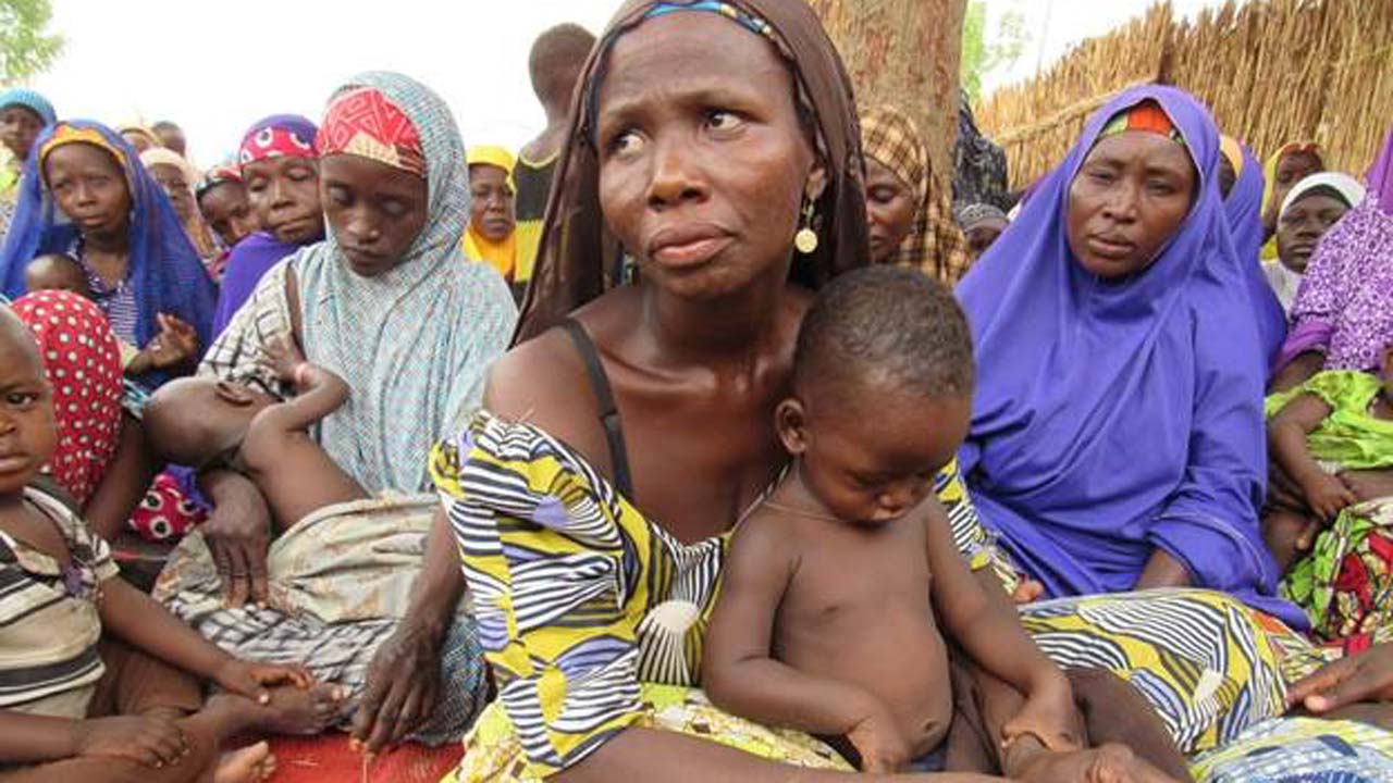 Women and children languishing in IDPs camp