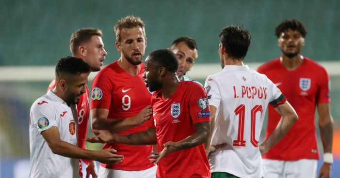 Racial abuse fille Bulgarian vs England football game as Bulgarian PM wants coach sacked